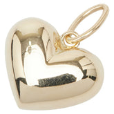 K18YG イエローゴールド ハート モチーフ ペンダントトップ レディース 【中古】